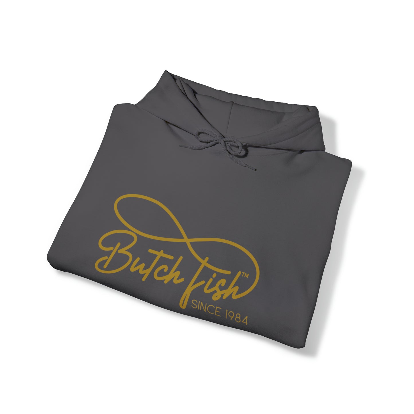 Butch Fish Since 1984 Hoodies "Unity in Comfort" - Gold Logo