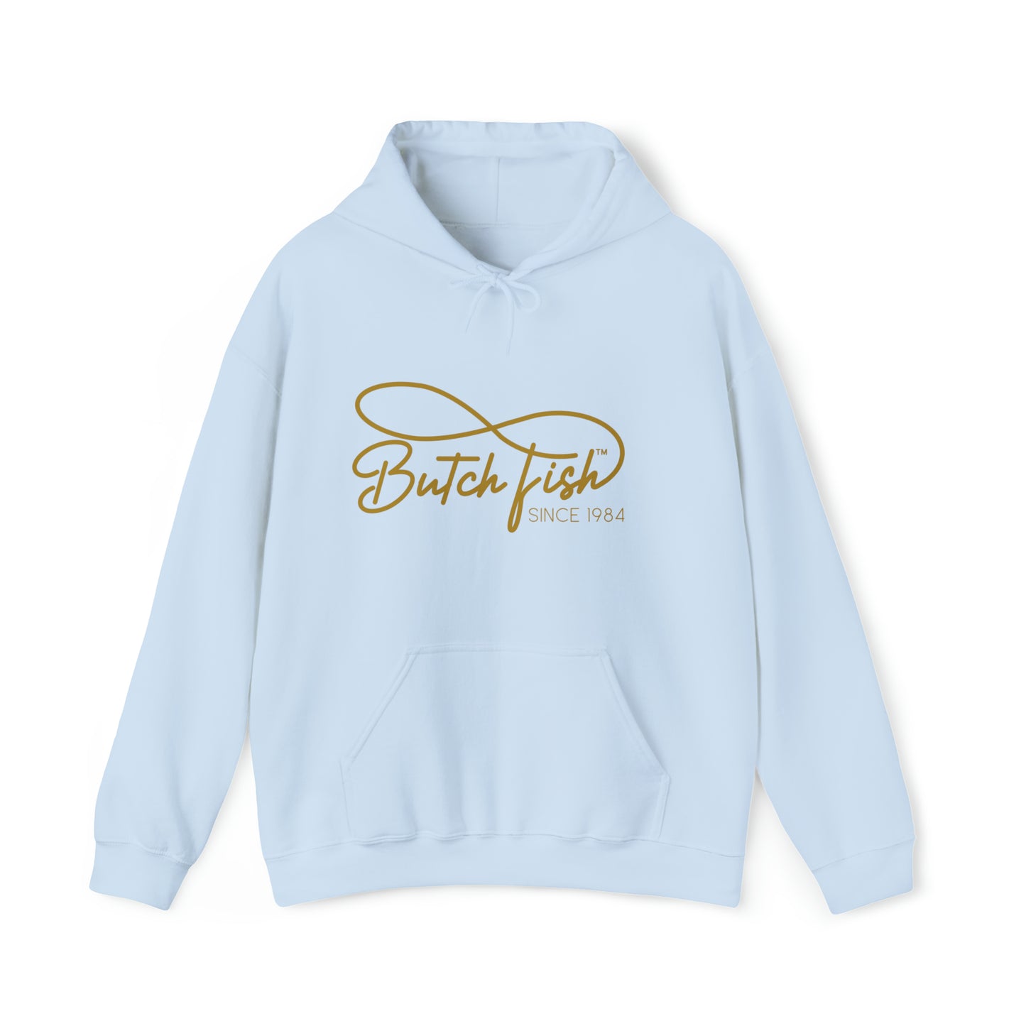 Butch Fish Since 1984 Hoodies "Unity in Comfort" - Gold Logo