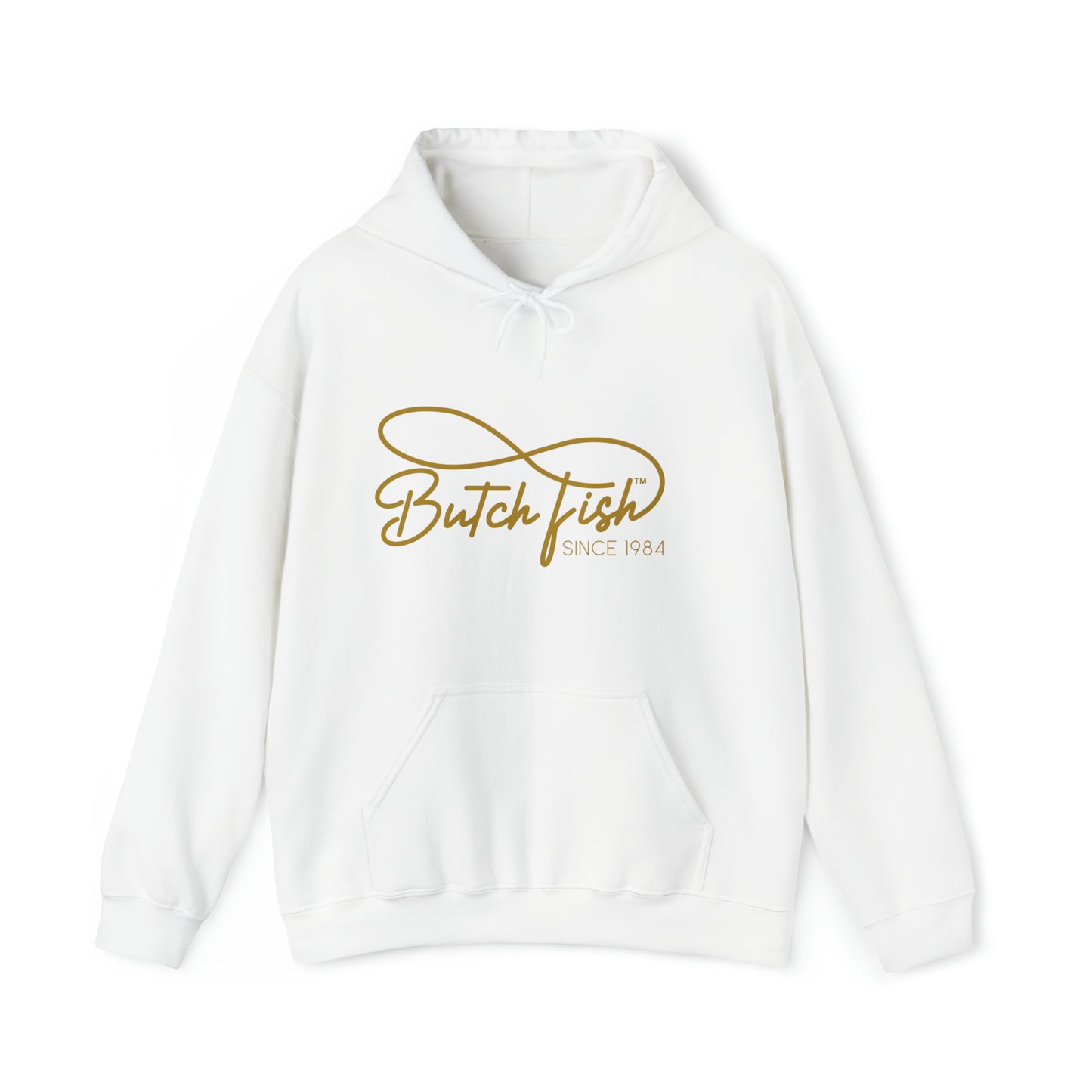 Butch Fish Since 1984 Hoodies "Unity in Comfort" - Gold Logo