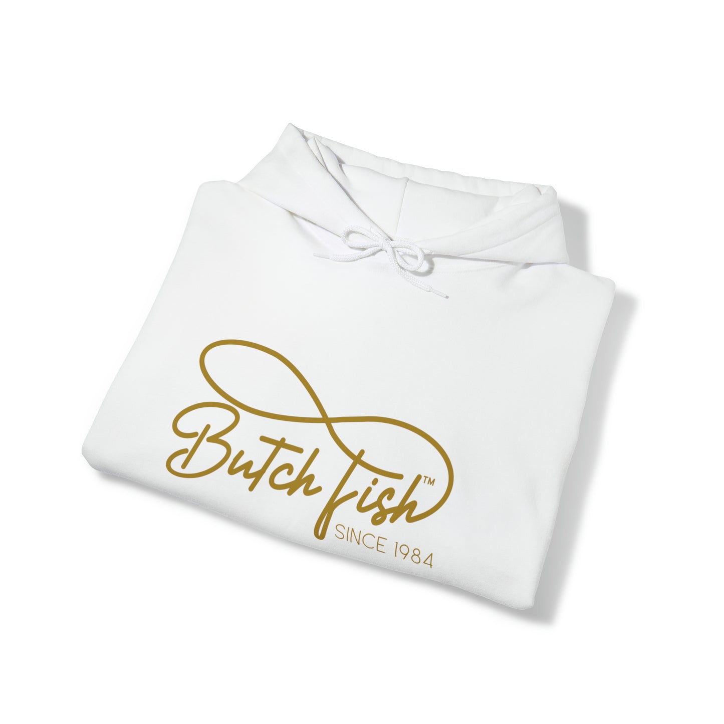 Butch Fish Since 1984 Hoodies "Unity in Comfort" - Gold Logo