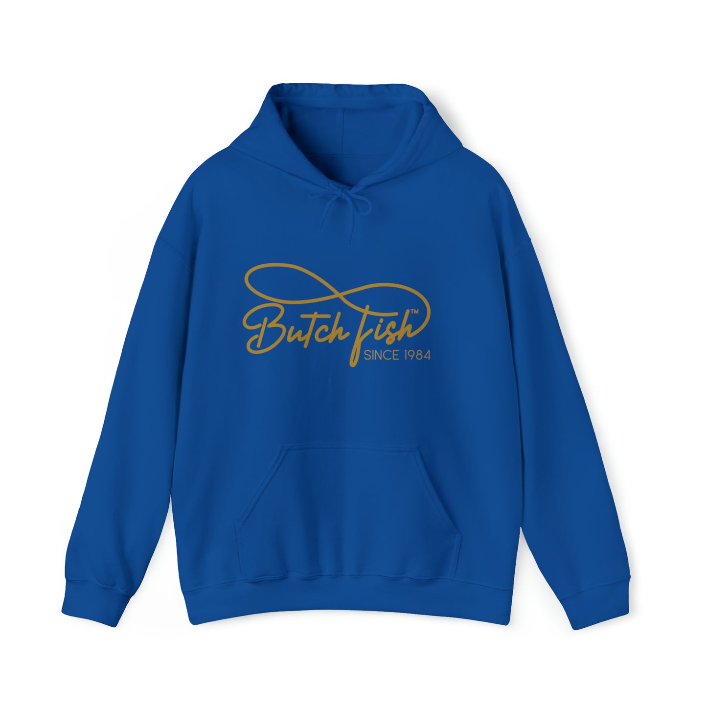 Butch Fish Since 1984 Hoodies "Unity in Comfort" - Gold Logo